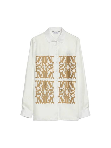 legno shirt white - MAX MARA - BALAAN 1