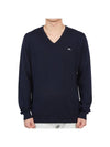 Golf Lymann V Neck Knit Top Navy - J.LINDEBERG - BALAAN 1