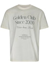 Crew Neck Cotton Paper Short Sleeve T-Shirt White - GOLDEN GOOSE - BALAAN 1