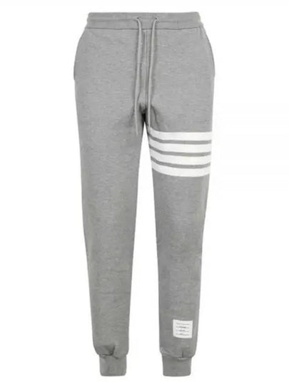 Men's Classic Loopback Engineered 4-Bar Sweatpants Light Grey - THOM BROWNE - BALAAN 2