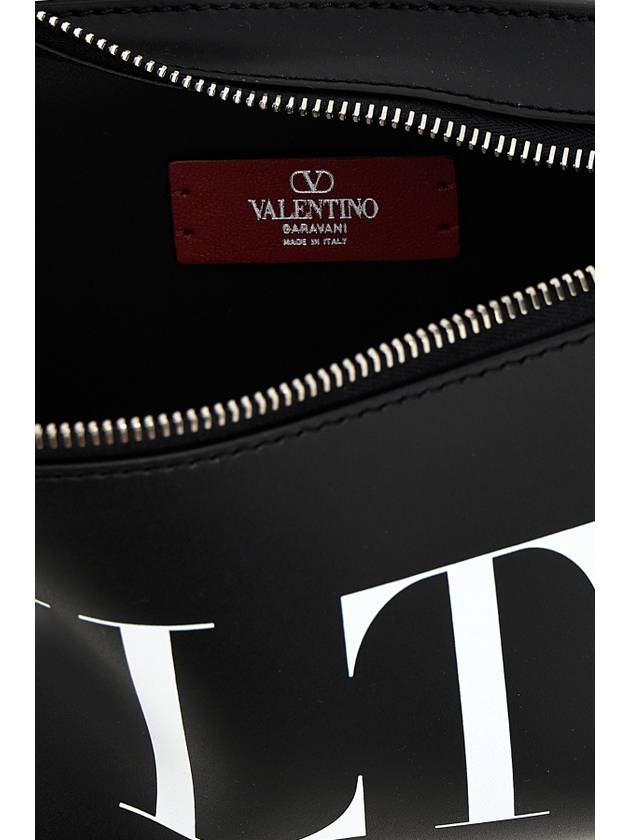 Leather Belt Bag Black - VALENTINO - BALAAN 6