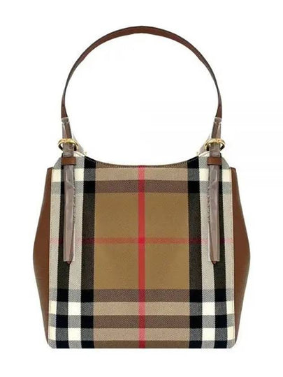 House Check Canterby Shoulder Bag Brown - BURBERRY - BALAAN 2