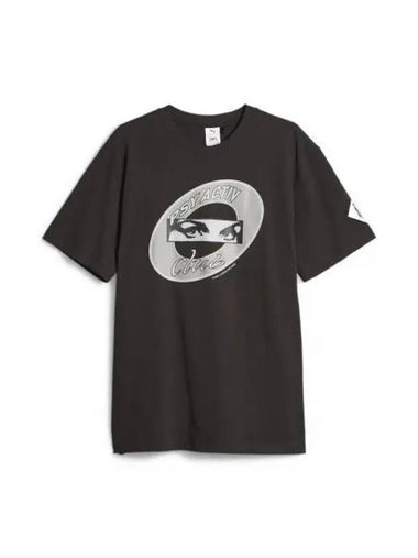 Graphic Short Sleeve T-Shirt Black - PUMA - BALAAN 1