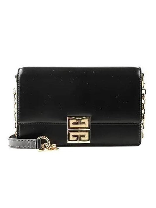 4G Chain Small Shoulder Bag Black - GIVENCHY - BALAAN.