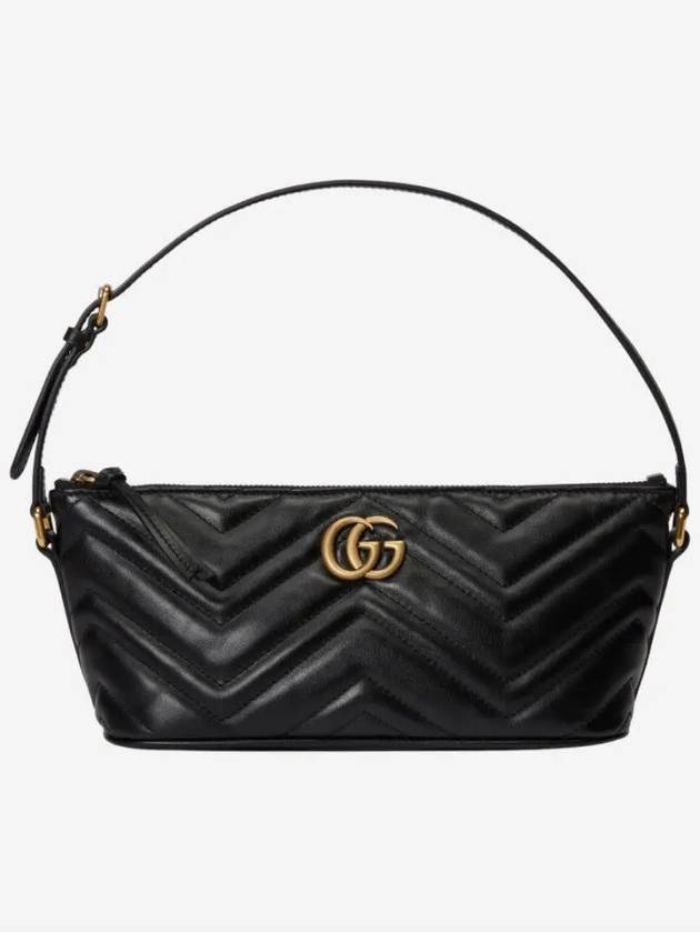 GG Marmont Shoulder Bag Black - GUCCI - BALAAN 4