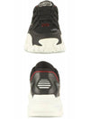 Logo Print Low Top Sneakers Black - VALENTINO - BALAAN.