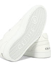 logo on leather low top sneakers white - CELINE - BALAAN 6