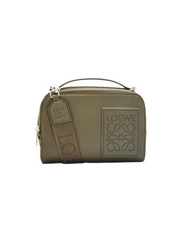 Mini Camera Crossbody Bag Khaki - LOEWE - BALAAN 1