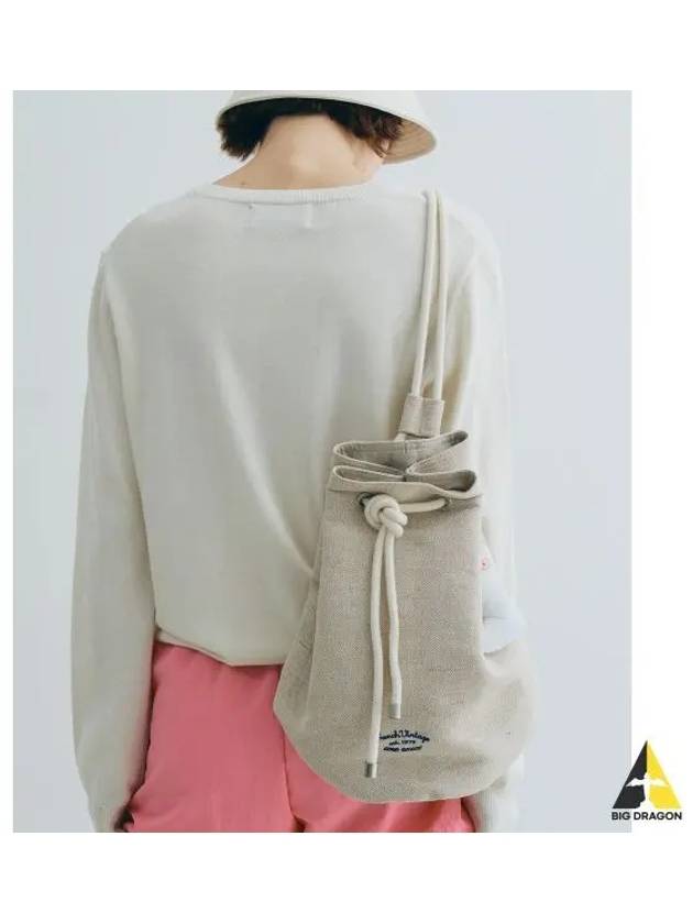 LINEN BUCKET BAG NATURAL - BENSIMON - BALAAN 1