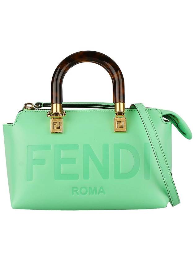 By The Way Small Leather Tote Bag Green - FENDI - BALAAN 3