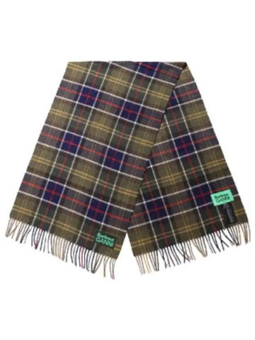 gani tartan scarf women - BARBOUR - BALAAN 1