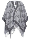 FRINE logo cape shawl 2347360937 002 - MAX MARA - BALAAN 1