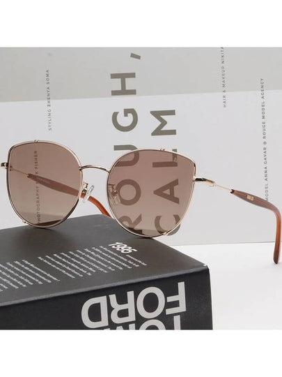 Sunglasses AS2201KS 003 Brown Cat Eye Asian Fit - ANNA SUI - BALAAN 2