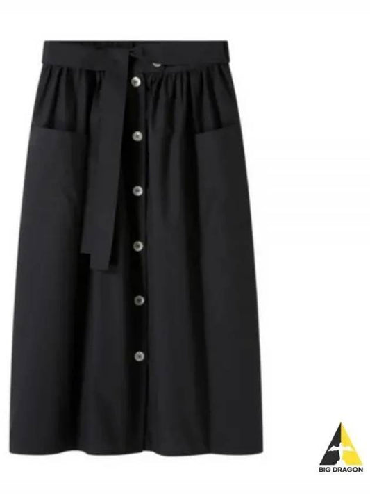 Violet A-Line Skirt Black - A.P.C. - BALAAN 2