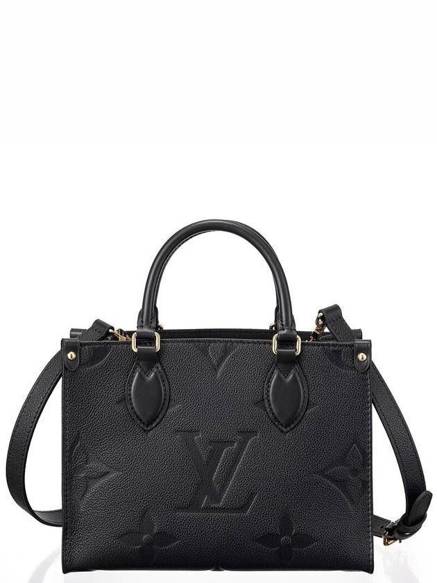 OnTheGo PM Monogram Tote Bag Black - LOUIS VUITTON - BALAAN 1