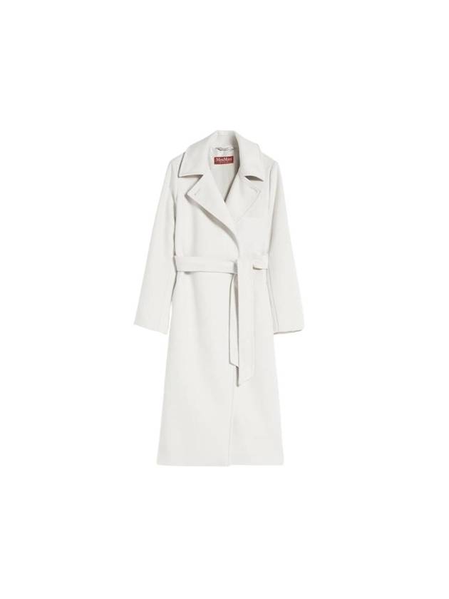 Bcollag Style Wool Single Coat Ivory - MAX MARA - BALAAN 1