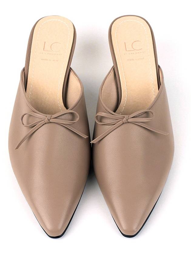 capri mule beige - LECHROMAQI - BALAAN 5