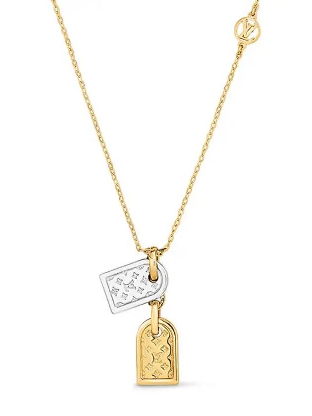 Nanogram Necklace Gold - LOUIS VUITTON - BALAAN 2