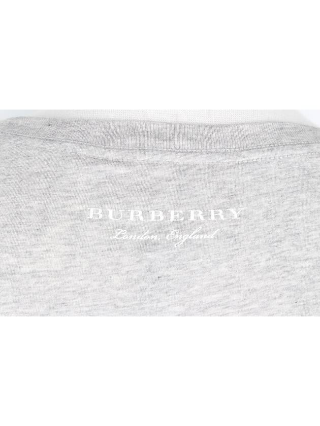 Striped back logo short sleeve t shirt XL - BURBERRY - BALAAN 6