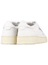 Men's Medalist Leather Low Top Sneakers White - AUTRY - BALAAN 6