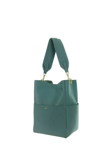 Sangle Medium Bucket Bag Women s Shoulder - CELINE - BALAAN 1