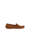 Gancini Driving Shoes Brown - SALVATORE FERRAGAMO - BALAAN 2