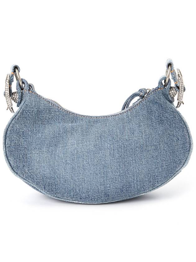 Le Cagole XS Shoulder Bag Denim Blue - BALENCIAGA - BALAAN 5