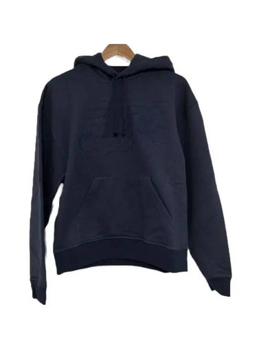 R23JHL33 022 N78 Cotton Hoodie Navy Berluti - BERLUTI - BALAAN 1