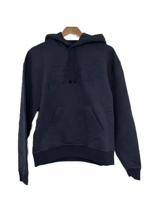 Bellulti R23JHL33 022 N78 Cotton Hoodie Navy - BERLUTI - BALAAN 1