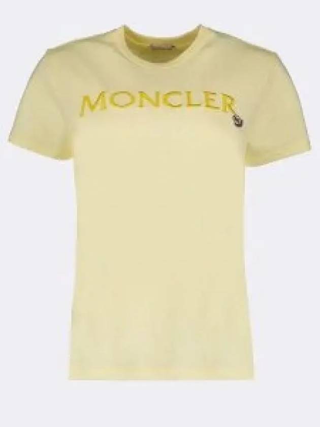 8C00006 829HP 10W logo embroidery t shirt 1232437 - MONCLER - BALAAN 1