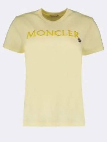 8C00006 829HP 10W logo embroidery t shirt 1232437 - MONCLER - BALAAN 1