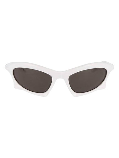 nylon BAT RECTANGLE sunglasses white - BALENCIAGA - BALAAN 1