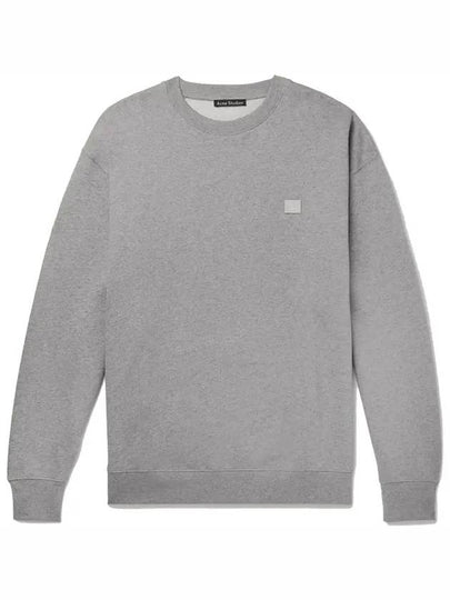 Forba Face Crewneck Logo Sweatshirt Grey - ACNE STUDIOS - BALAAN 2