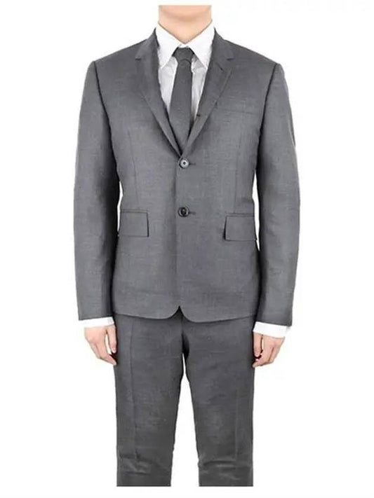 Men's Wool High Armhole Fit 3 Suit Medium Gray - THOM BROWNE - BALAAN 2