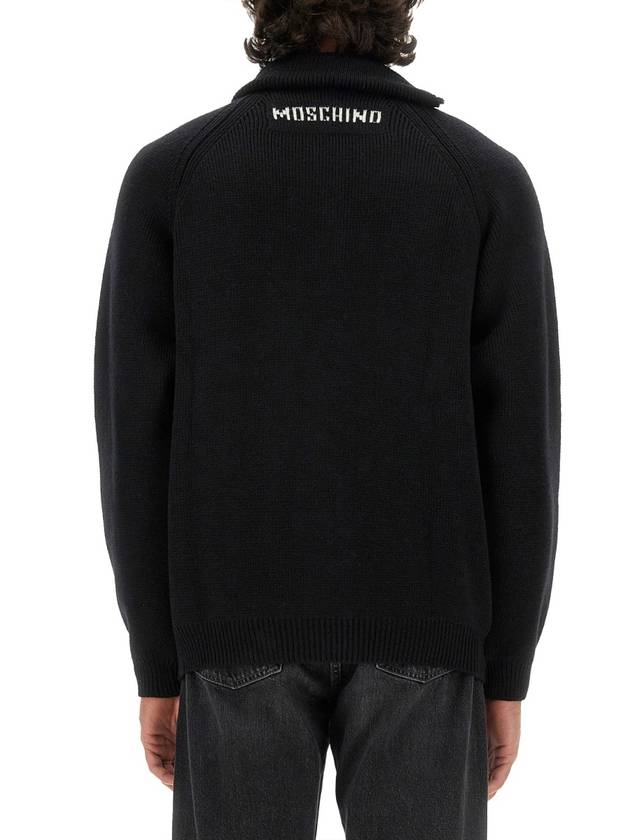 WOOL PULLOVER - MOSCHINO - BALAAN 3