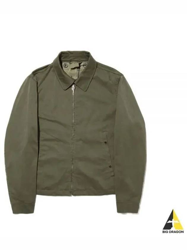 Freezer Ultra Light Cotton Zip-up Jacket Khaki - TEN C - BALAAN 2