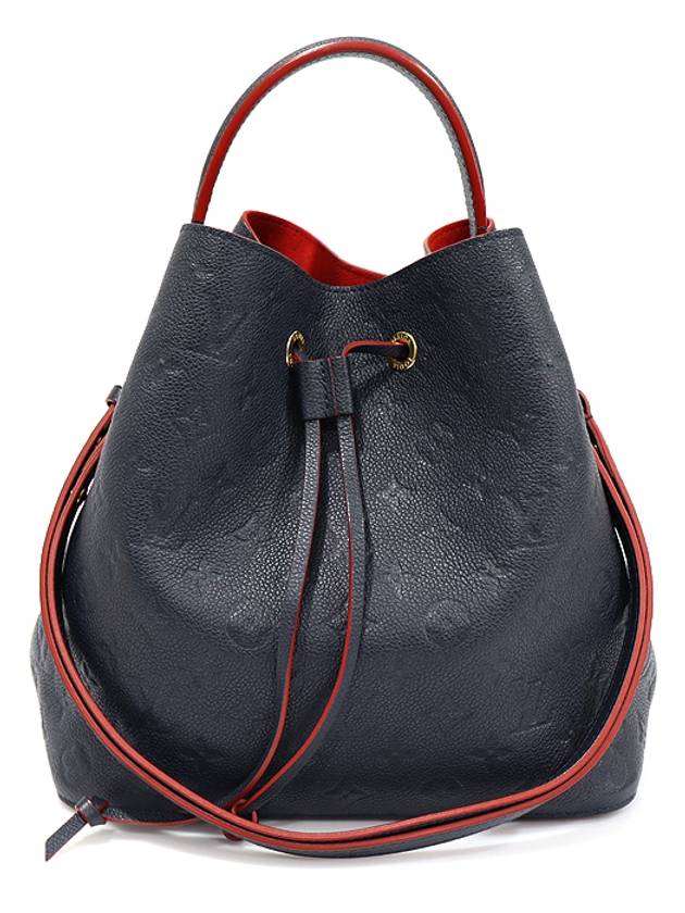 M45306 Marine Rouge Monogram Empreinte Neo Noe Bucket Bag 2WAY - LOUIS VUITTON - BALAAN 1