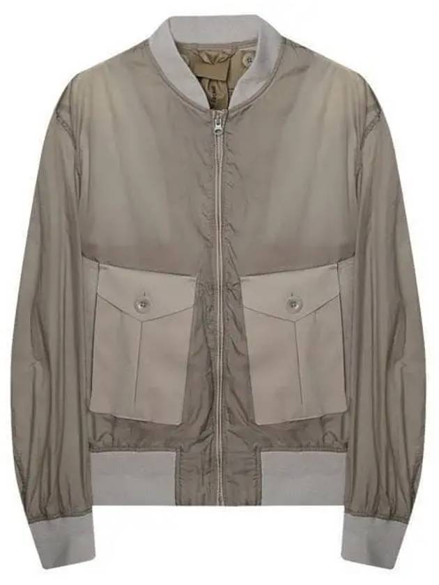 Flight Combo Zip-up Jacket Grey - TEN C - BALAAN 2