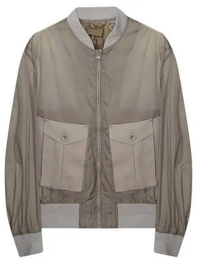 Flight Combo Zip-up Jacket Grey - TEN C - BALAAN 2