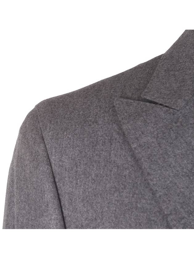 Men's Double Virgin Wool Suit Gray - BRUNELLO CUCINELLI - BALAAN.