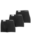 Logo Band Briefs 3 Pack Black - CALVIN KLEIN - BALAAN 2