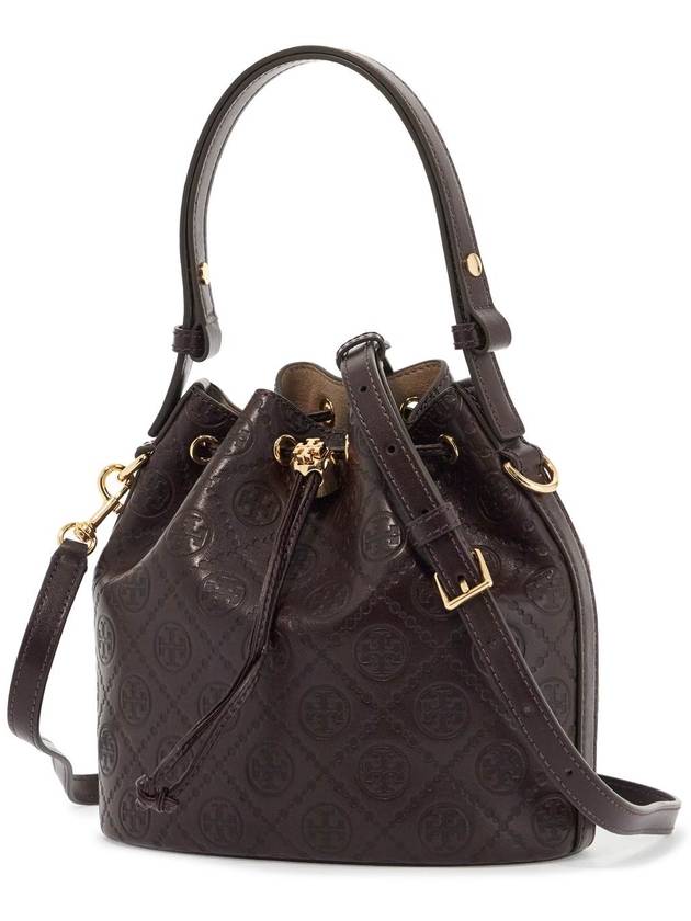 ma\n\nmonogram t bucket bag with - TORY BURCH - BALAAN 3