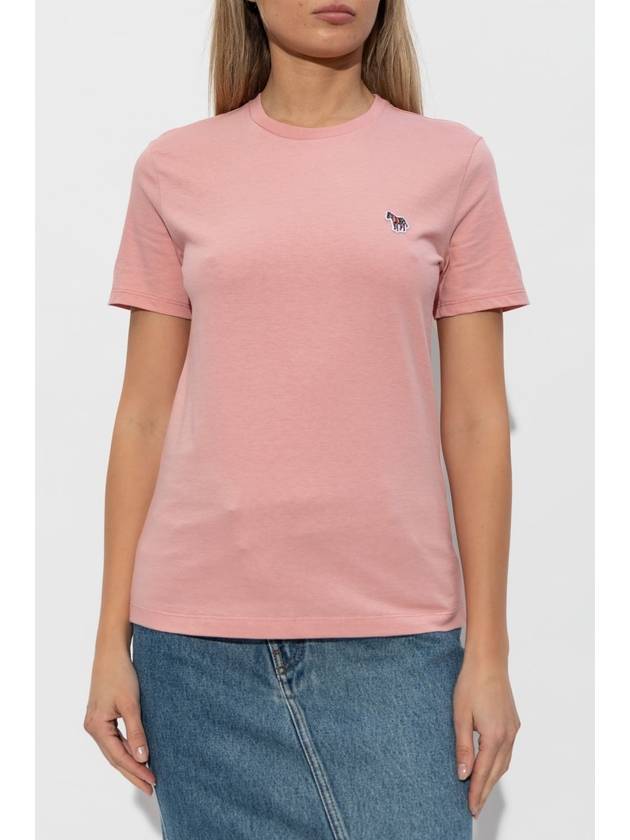 PS Paul Smith T-shirt With Logo, Women's, Pink - PAUL SMITH - BALAAN 3