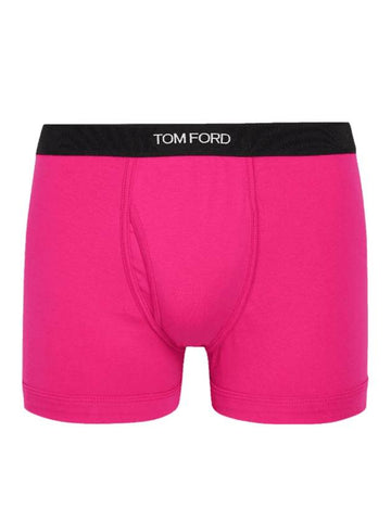 Men's Classic Fit Boxer Briefs Fuchsia - TOM FORD - BALAAN 1