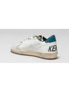 Ball Star Lace-up Leather Low Top Sneakers White - GOLDEN GOOSE - BALAAN 4