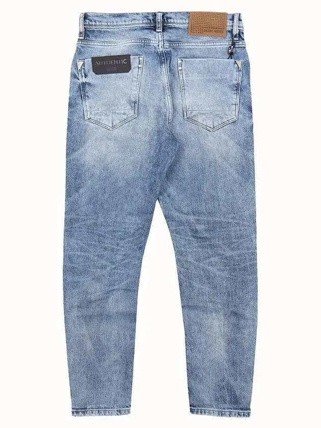 Simple point button slim ankle tapered jeans JN159 - IKALOOOK - BALAAN 3