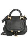 Marcie Mini Double Carry Tote Bag Black - CHLOE - BALAAN 2