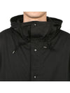 Polyester Blend Jacket Black - TEN C - BALAAN 10