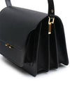 Saffiano Trunk Medium Shoulder Bag Black - MARNI - BALAAN 5