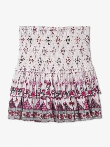 Naomi Skirt White JU0022FAA1J53E20WH - ISABEL MARANT - BALAAN 1